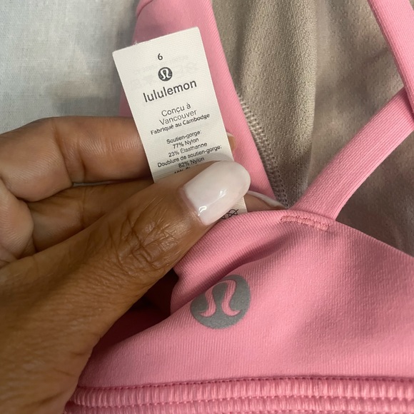 Lululemon Free to Be Serene Longline Bra Light support C/D Cup Size 6 - Picture 5 of 5